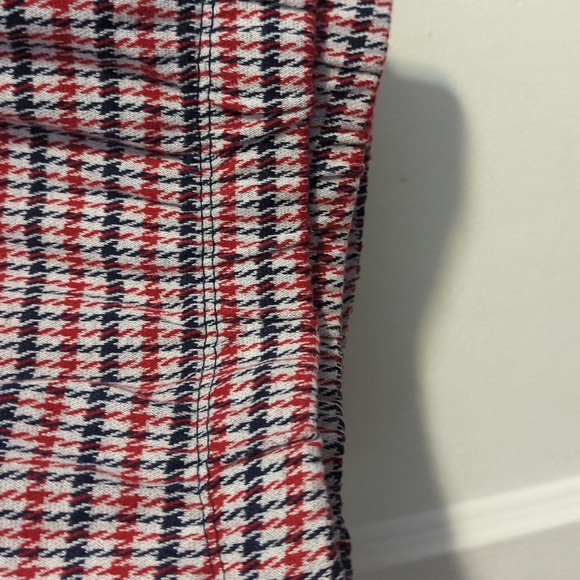 Lands End Sport Knit Straight Leg Hounds tooth print pants - Picture 3 of 5